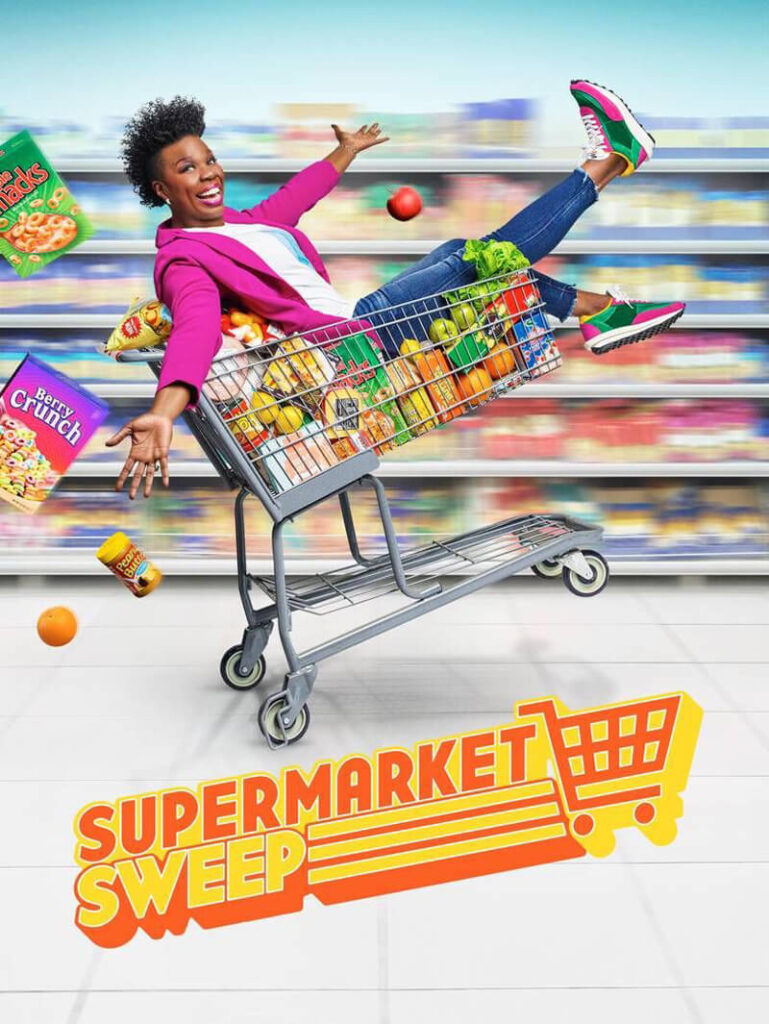 San Juan Music Synch Deal: Supermarket Sweep Poster